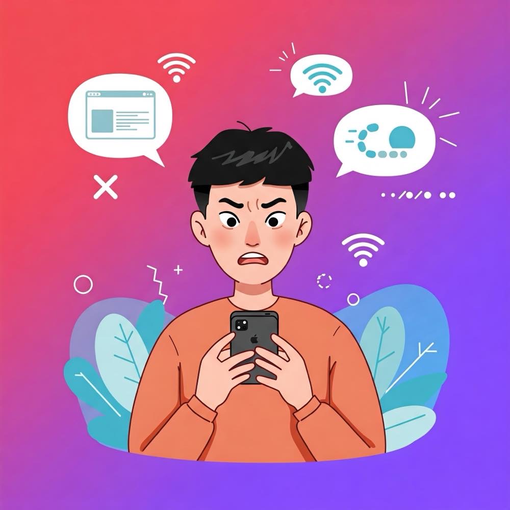 スマホが遅くて使い物にならない